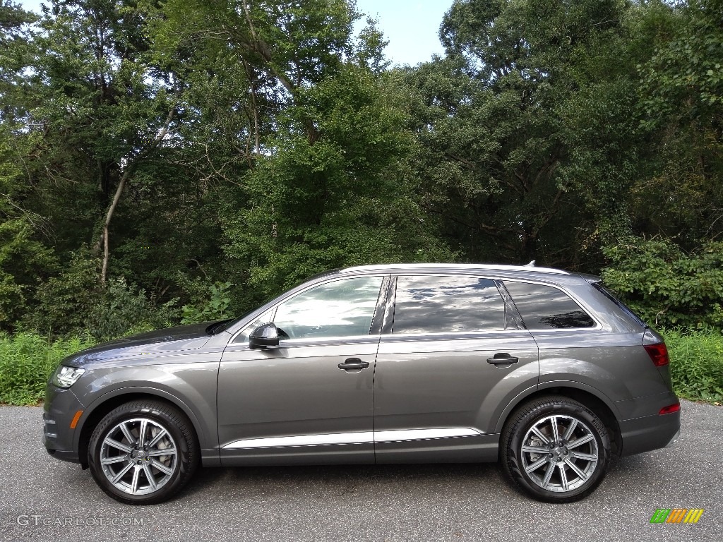 Samurai Gray Metallic 2018 Audi Q7 3.0 TFSI Premium Plus quattro Exterior Photo #144917740
