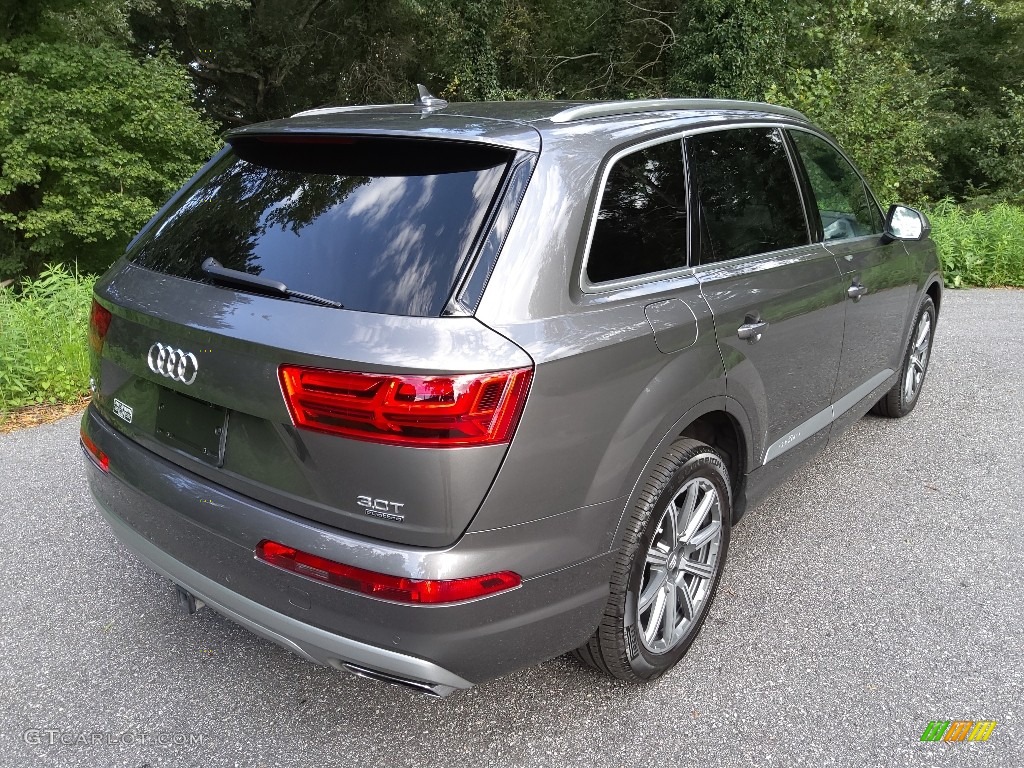 2018 Q7 3.0 TFSI Premium Plus quattro - Samurai Gray Metallic / Rock Gray photo #6