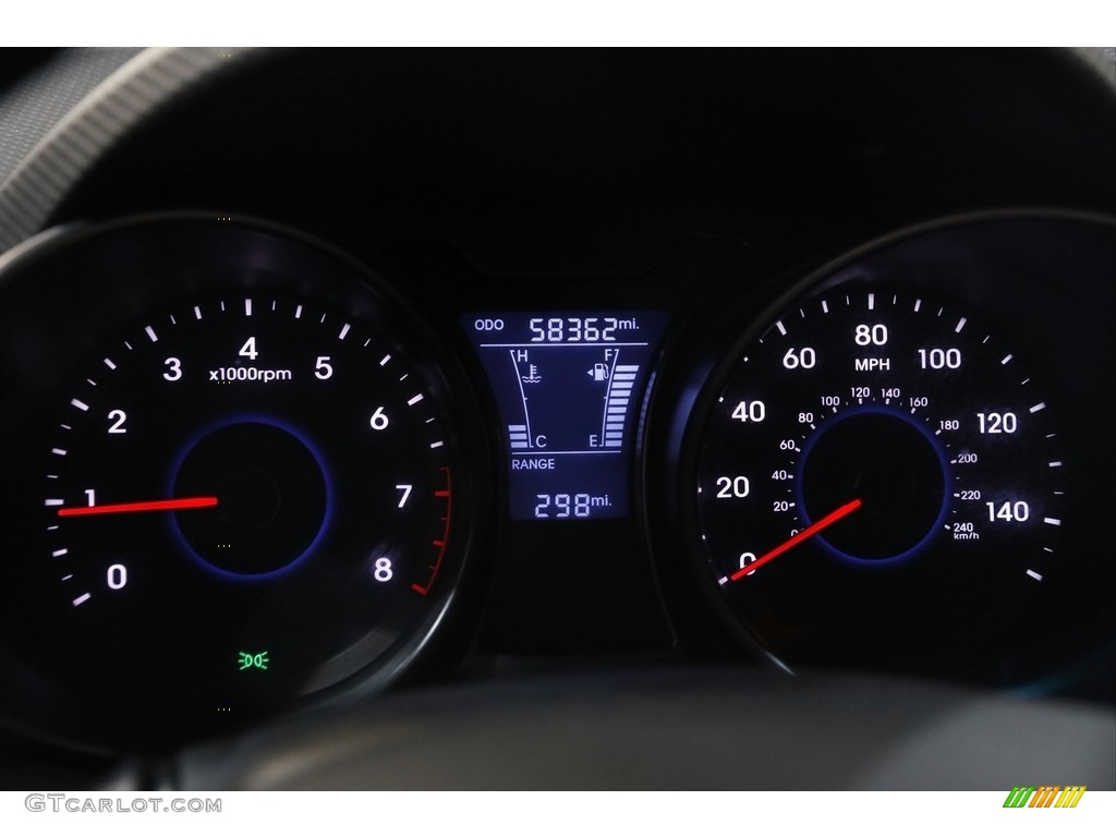 2015 Hyundai Veloster Turbo R-Spec Gauges Photo #144917989