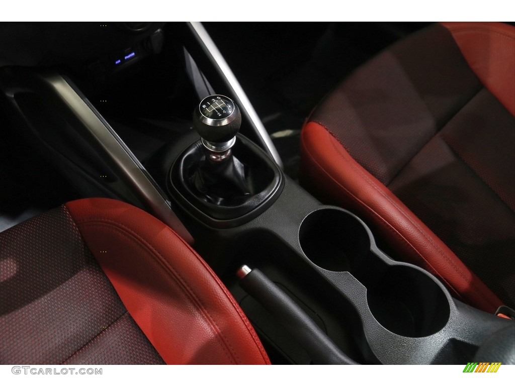 2015 Veloster Turbo R-Spec - Ultra Black / Black/Red photo #14
