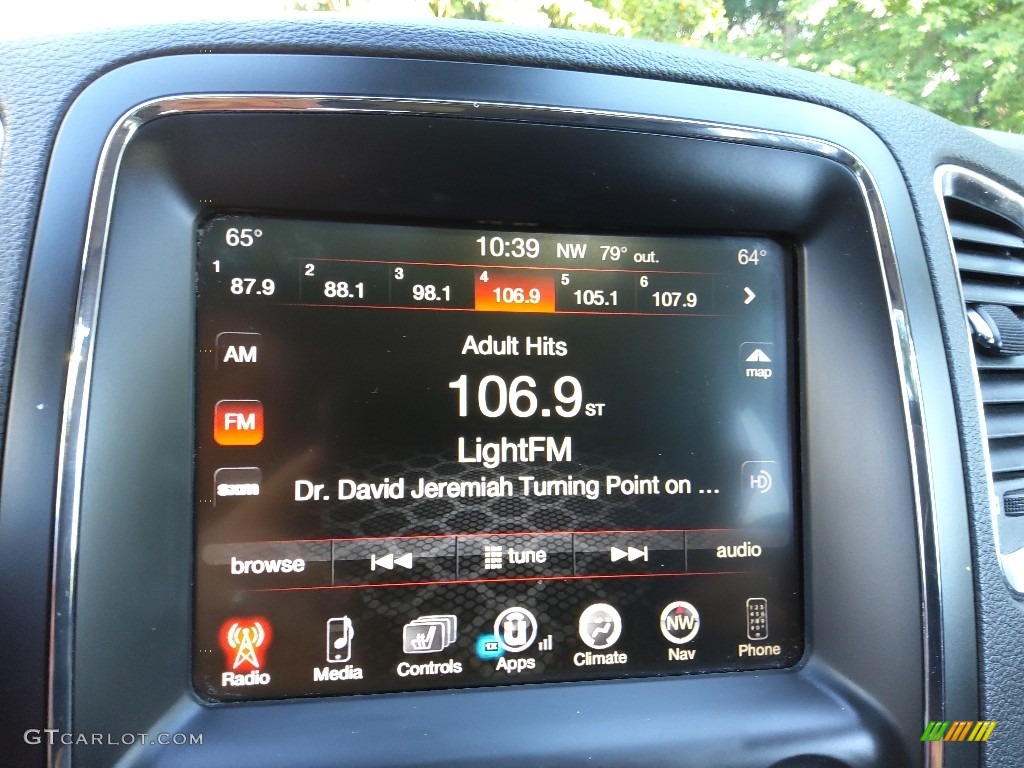 2015 Dodge Durango Citadel Audio System Photos