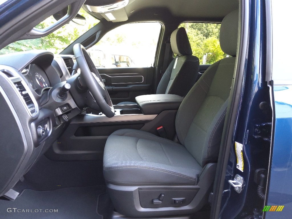 Black Interior 2022 Ram 2500 Big Horn Crew Cab Night Edition 4x4 Photo #144919261
