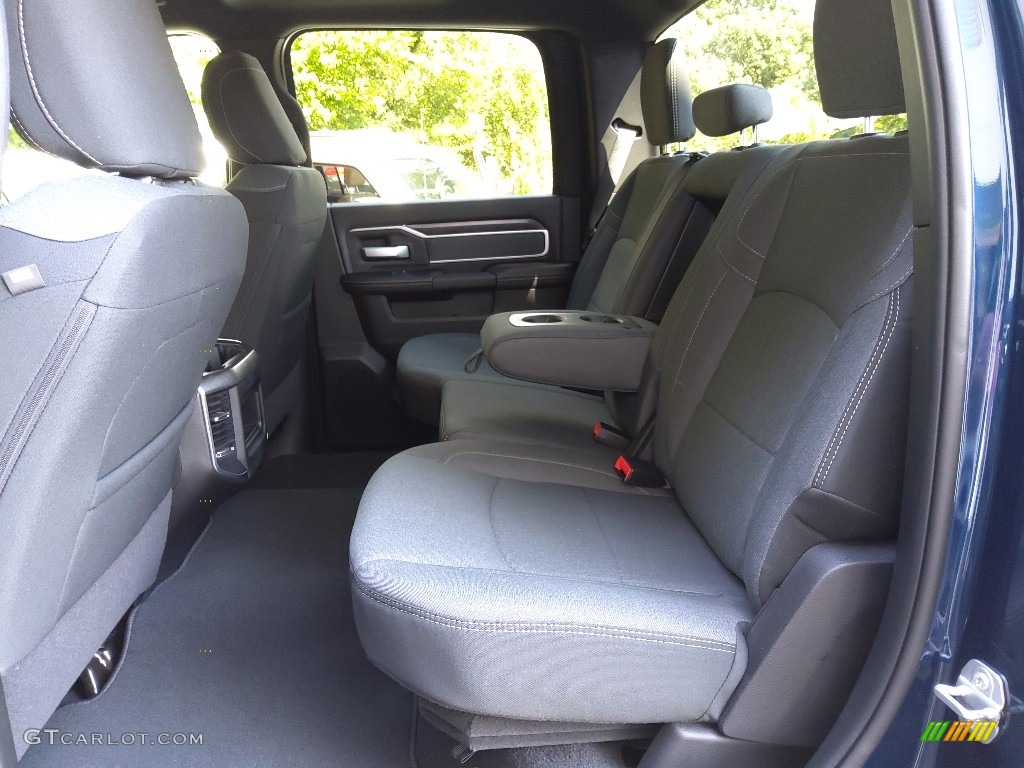 Black Interior 2022 Ram 2500 Big Horn Crew Cab Night Edition 4x4 Photo #144919306