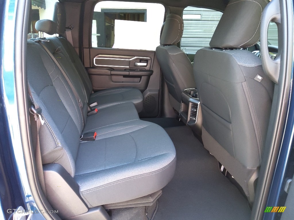 2022 Ram 2500 Big Horn Crew Cab Night Edition 4x4 Rear Seat Photo #144919330