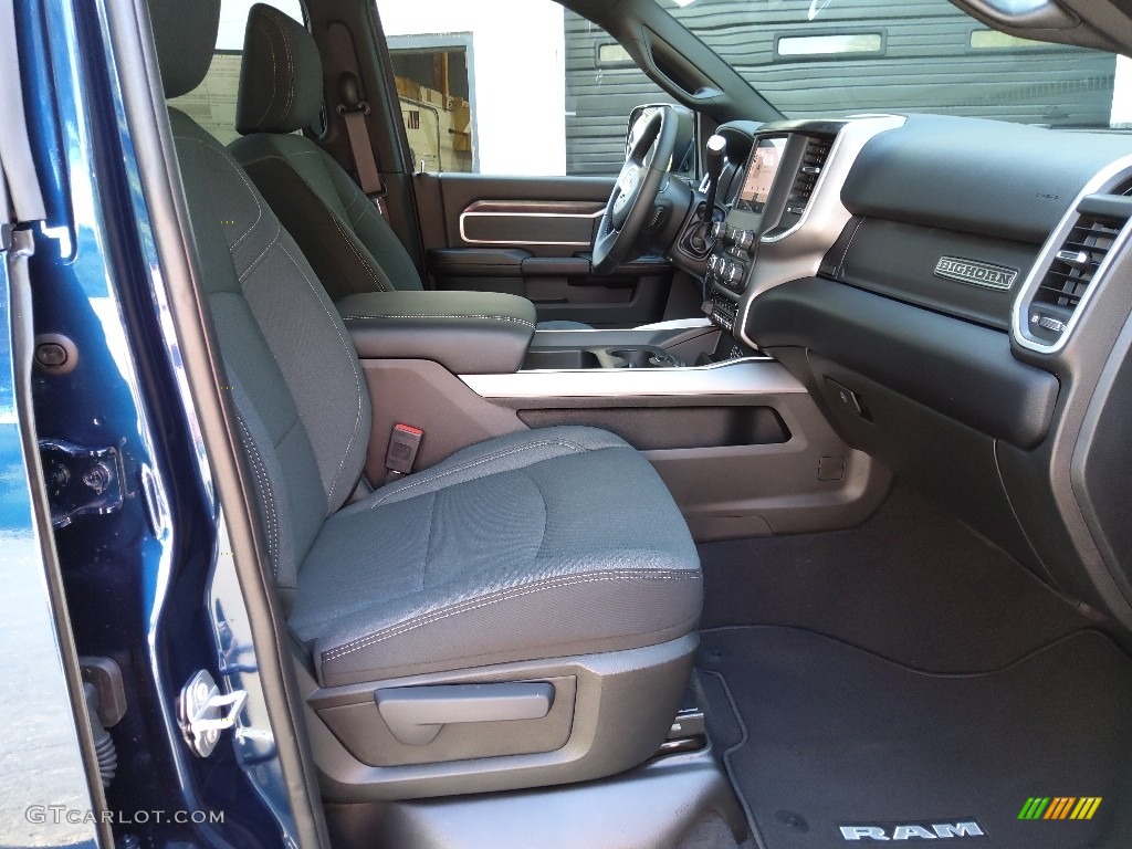 2022 Ram 2500 Big Horn Crew Cab Night Edition 4x4 Front Seat Photo #144919351