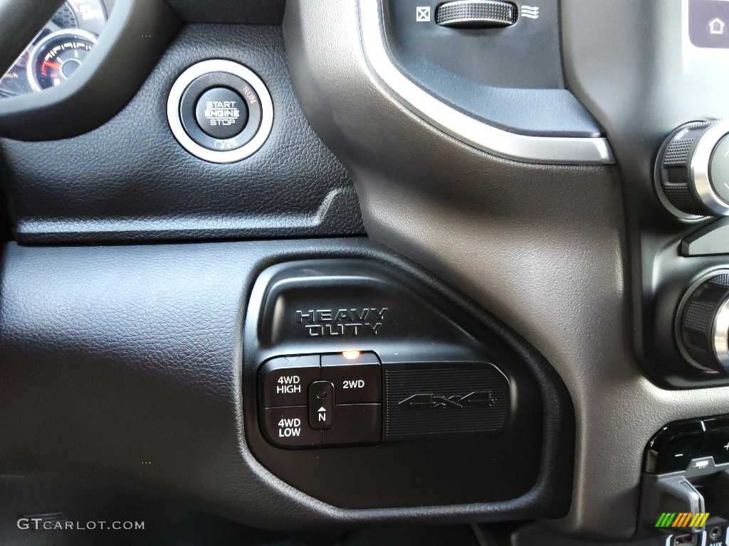 2022 Ram 2500 Big Horn Crew Cab Night Edition 4x4 Controls Photo #144919405