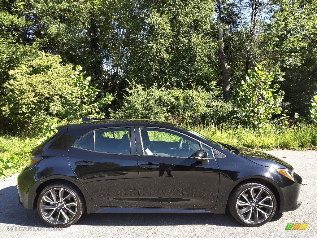 Midnight Black Metallic 2022 Toyota Corolla Hatchback XSE Exterior Photo #144920097