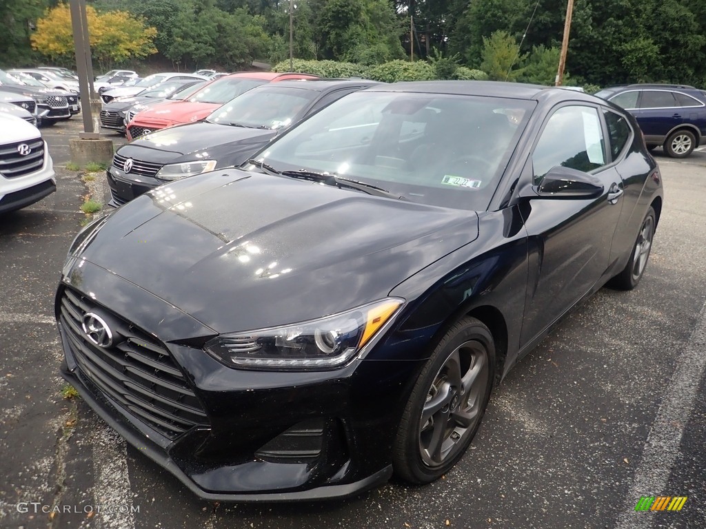 2020 Veloster 2.0 - Ultra Black / Black photo #1