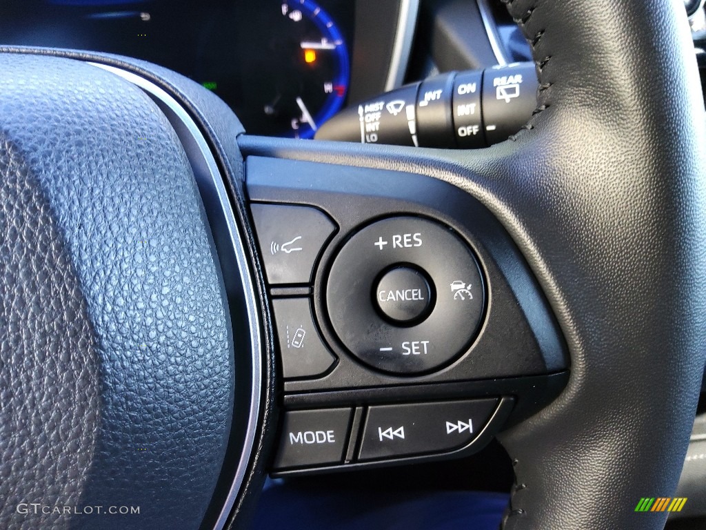 2022 Toyota Corolla Hatchback XSE Black Steering Wheel Photo #144920436