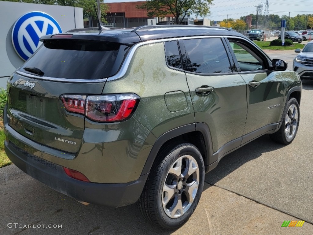 2021 Compass Limited 4x4 - Olive Green Pearl / Black photo #3