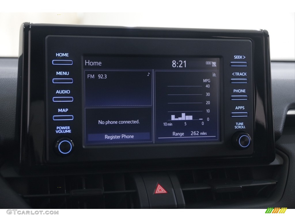 2019 RAV4 LE - Super White / Black photo #10