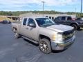 2009 Silver Birch Metallic Chevrolet Silverado 2500HD Work Truck Extended Cab 4x4  photo #2