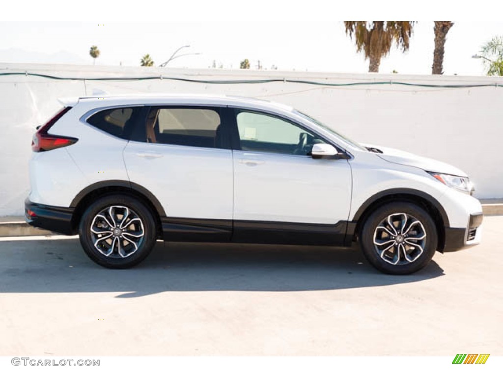 2021 CR-V EX-L - Platinum White Pearl / Gray photo #10