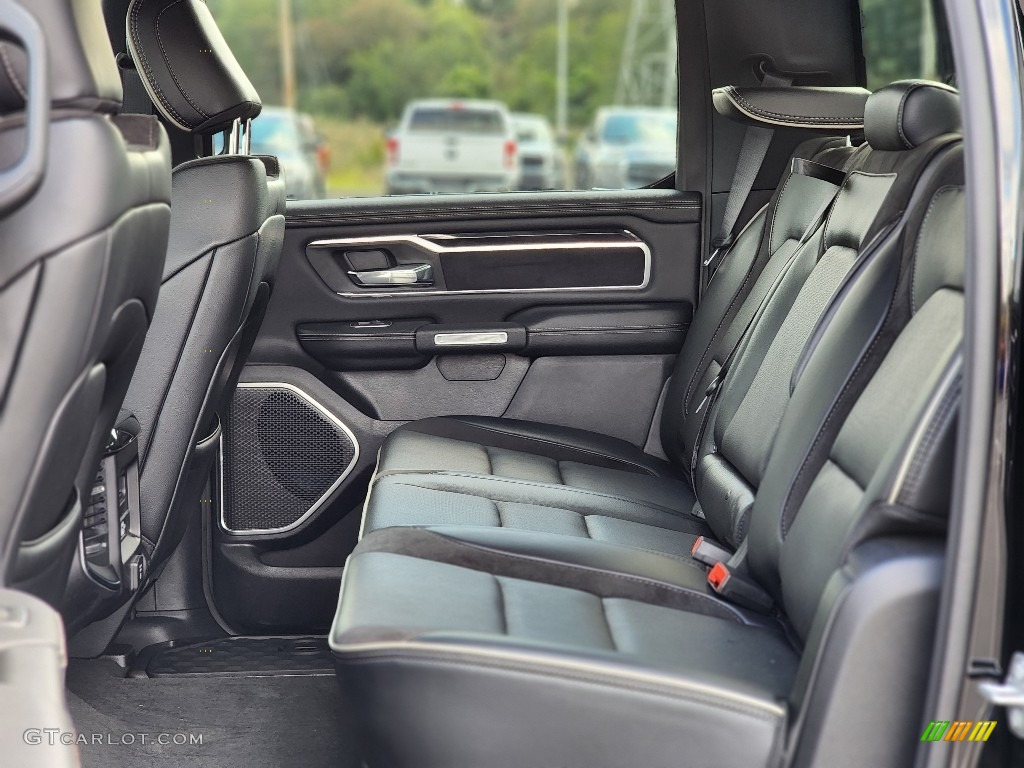 2021 Ram 1500 Laramie Crew Cab 4x4 Rear Seat Photo #144920934