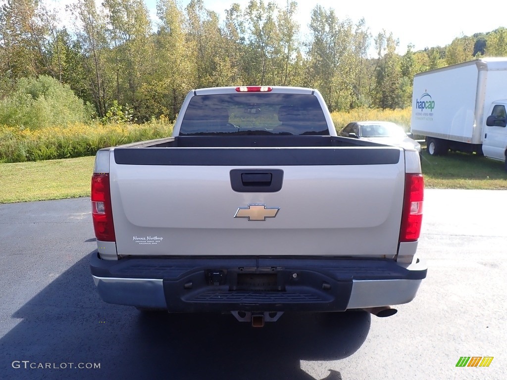 2009 Silverado 2500HD Work Truck Extended Cab 4x4 - Silver Birch Metallic / Dark Titanium photo #9