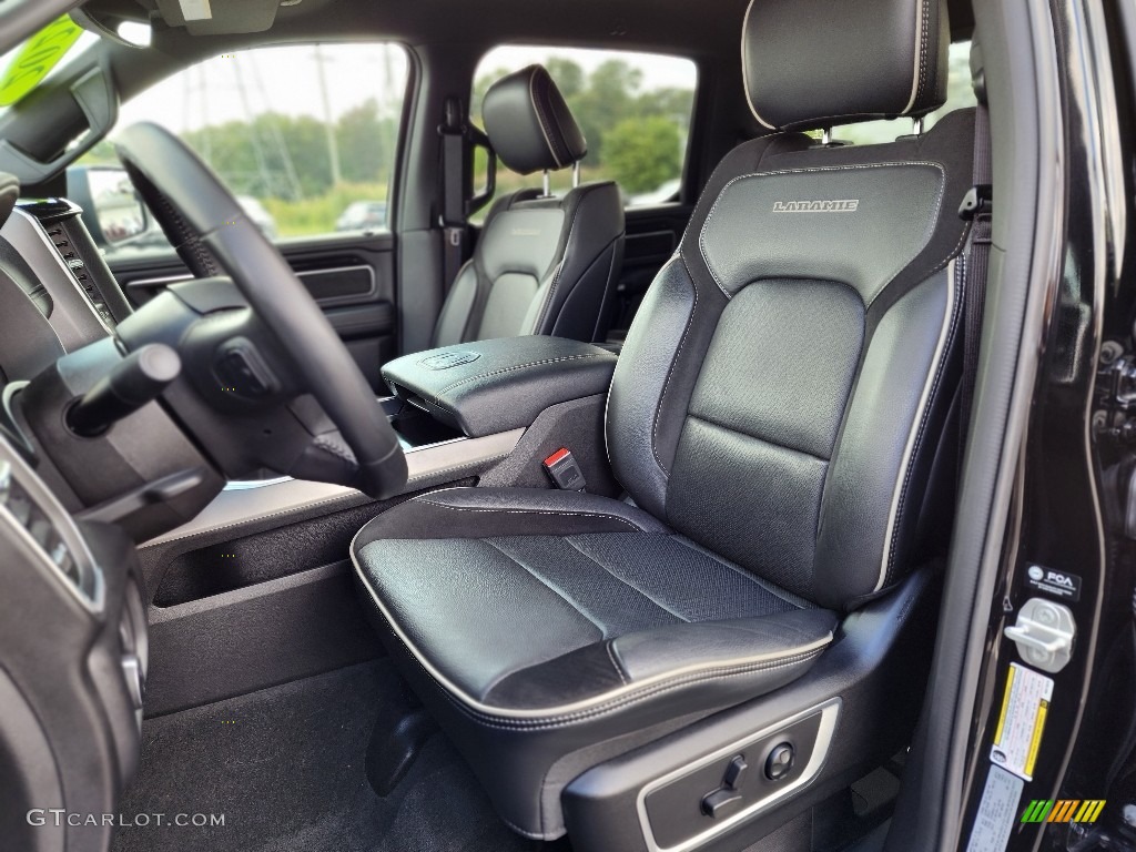 2021 Ram 1500 Laramie Crew Cab 4x4 Front Seat Photo #144921060
