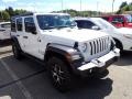 Bright White - Wrangler Unlimited Sport 4x4 Photo No. 3