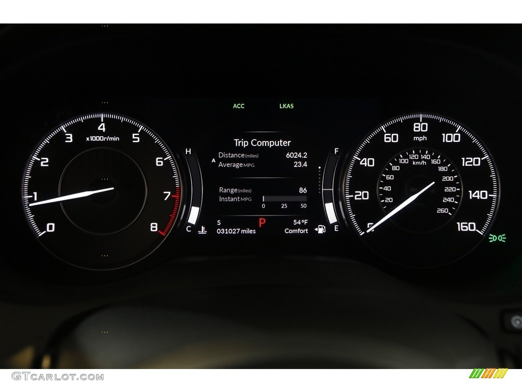 2019 RDX Technology AWD - Performance Red Pearl / Parchment photo #8