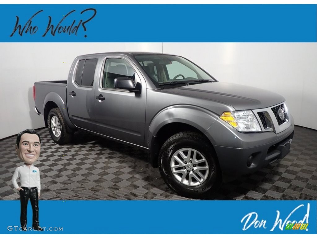 2019 Frontier SV Crew Cab 4x4 - Gun Metallic / Graphite/Steel photo #1