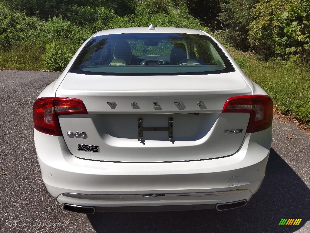 2017 S60 T6 AWD - Ice White / Soft Beige photo #7