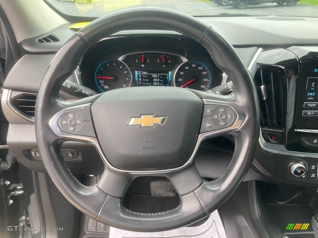 2019 Traverse LT - Graphite Metallic / Jet Black photo #11