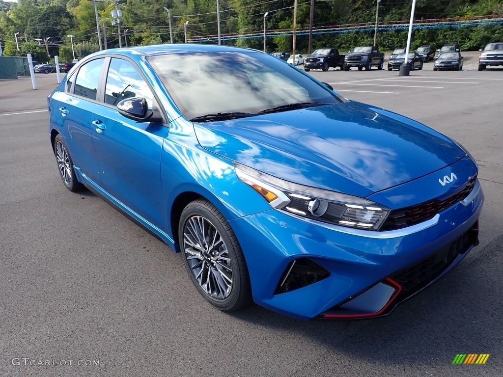 2023 Forte GT-Line - Sporty Blue / Black photo #2