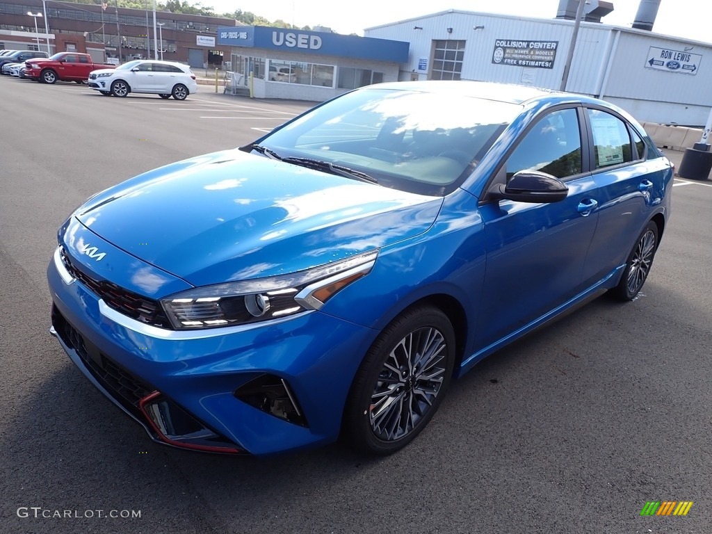 2023 Forte GT-Line - Sporty Blue / Black photo #4