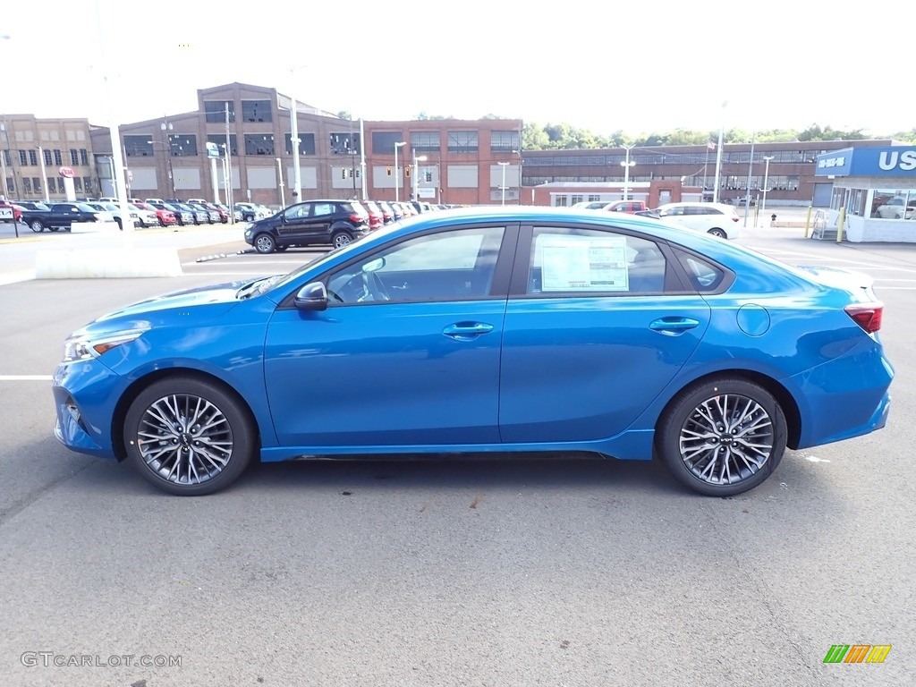 2023 Forte GT-Line - Sporty Blue / Black photo #5