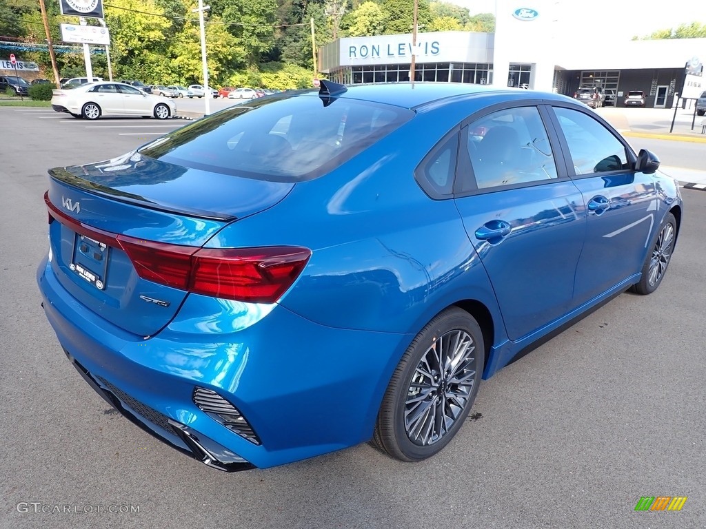 2023 Forte GT-Line - Sporty Blue / Black photo #8