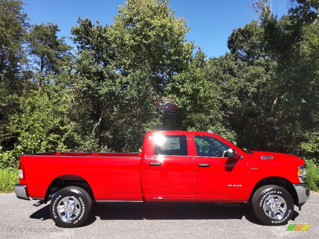 2022 2500 Tradesman Crew Cab 4x4 - Flame Red / Black/Diesel Gray photo #5