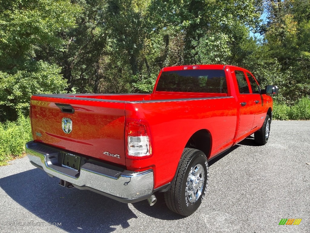 2022 2500 Tradesman Crew Cab 4x4 - Flame Red / Black/Diesel Gray photo #6