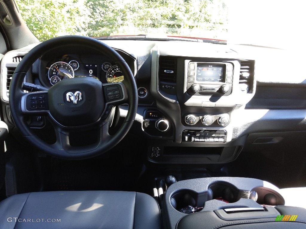 2022 2500 Tradesman Crew Cab 4x4 - Flame Red / Black/Diesel Gray photo #17