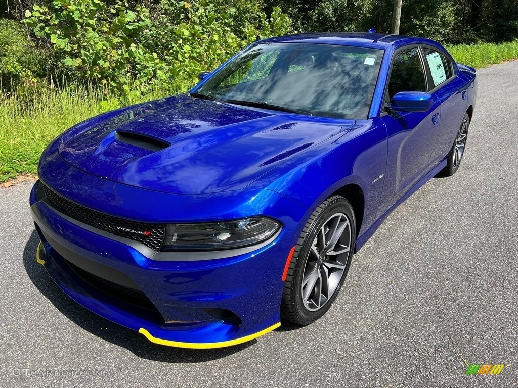 2022 Charger R/T Plus - Indigo Blue / Black photo #2