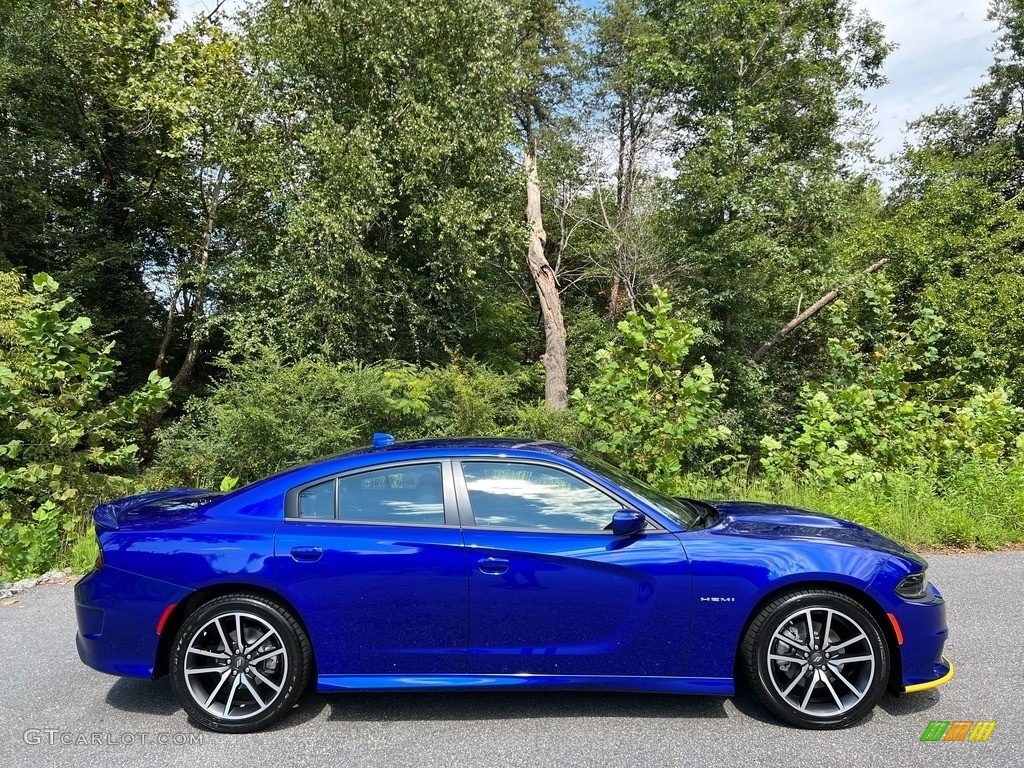 2022 Charger R/T Plus - Indigo Blue / Black photo #5