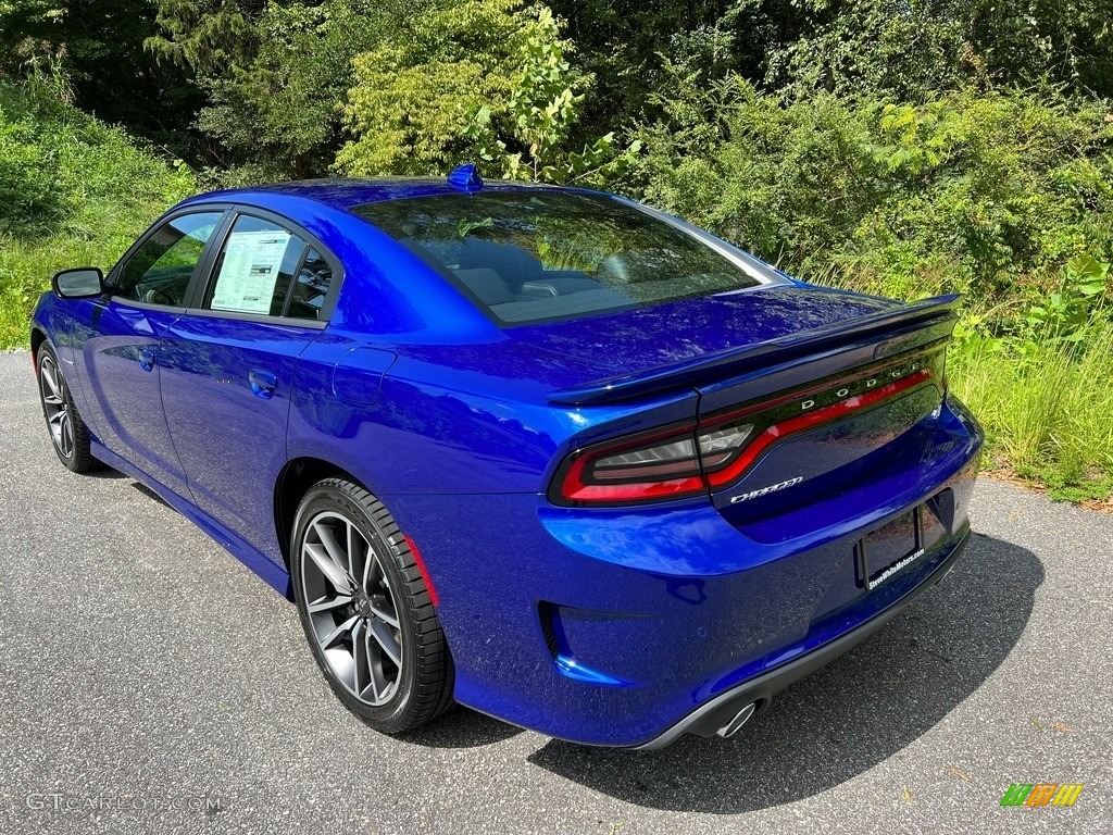 2022 Charger R/T Plus - Indigo Blue / Black photo #8