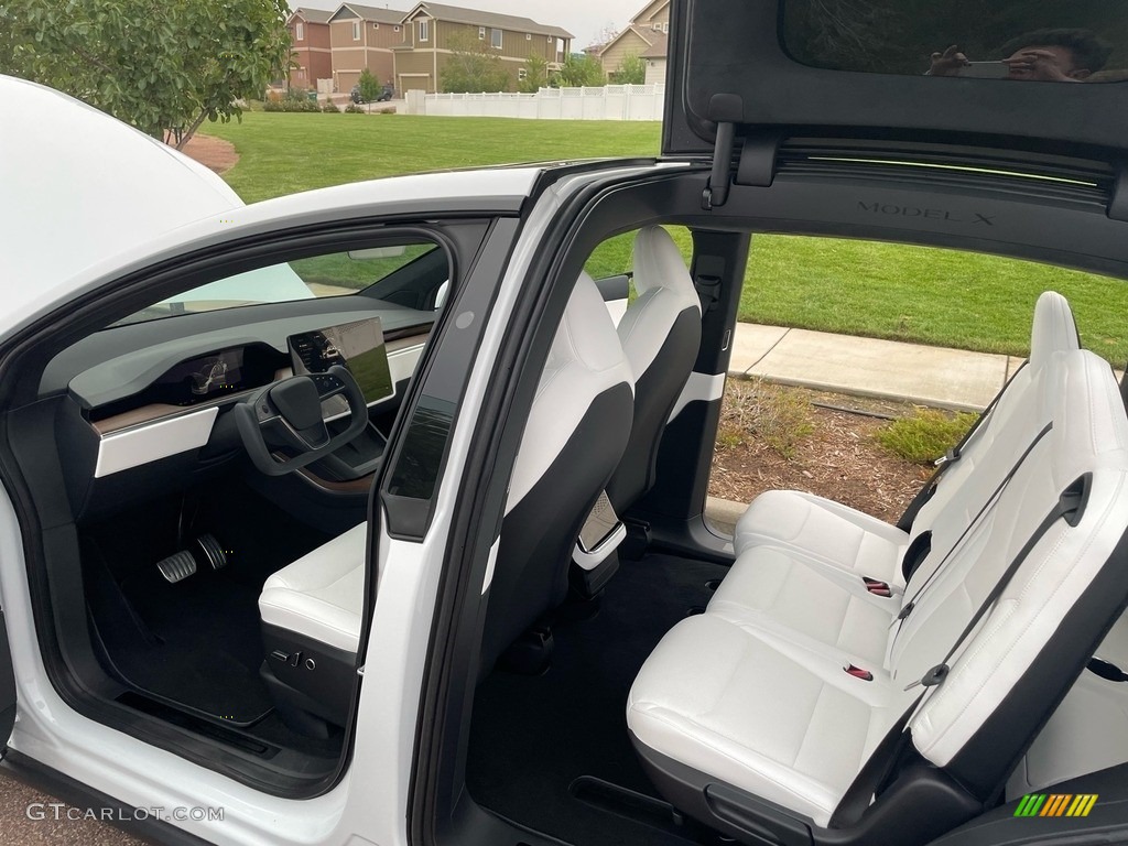 2022 Tesla Model X AWD Rear Seat Photo #144925089