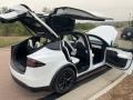 Pearl White Multi-Coat 2022 Tesla Model X AWD Exterior