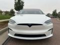 2022 Pearl White Multi-Coat Tesla Model X AWD  photo #18