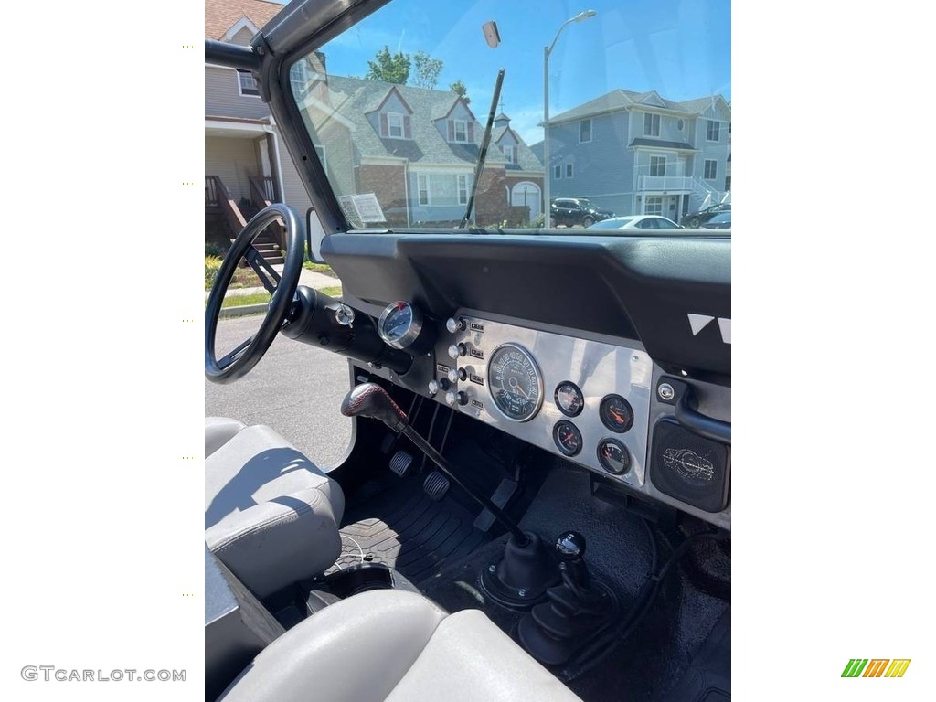 Black Interior 1977 Jeep CJ7 4x4 Photo #144925221