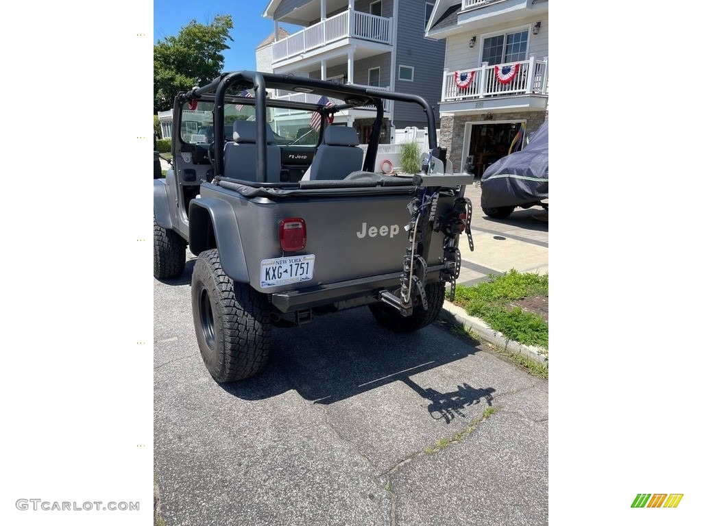 Pewter Gray Metallic 1977 Jeep CJ7 4x4 Exterior Photo #144925239