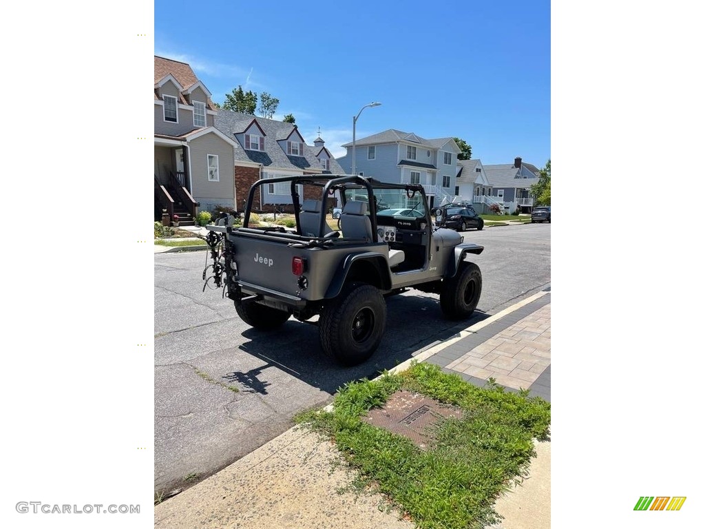 Pewter Gray Metallic 1977 Jeep CJ7 4x4 Exterior Photo #144925257