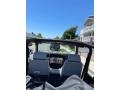 1977 Jeep CJ7 Black Interior Rear Seat Photo