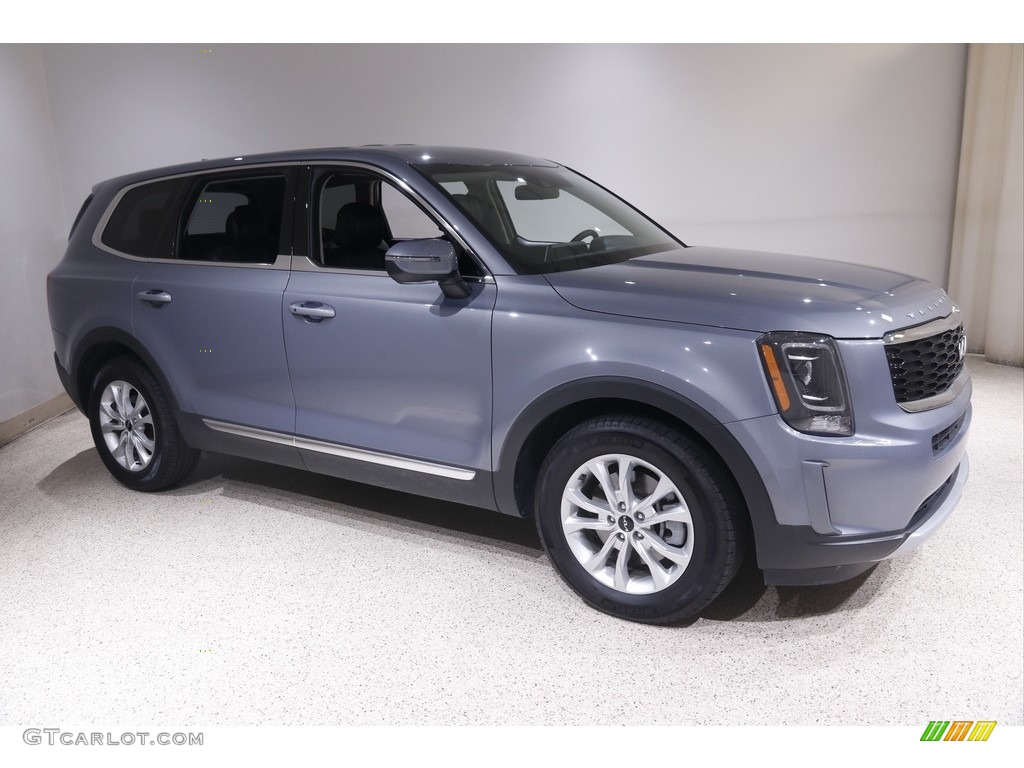 2022 Everlasting Silver Kia Telluride LX AWD 144919918 Photo 20 Car Color