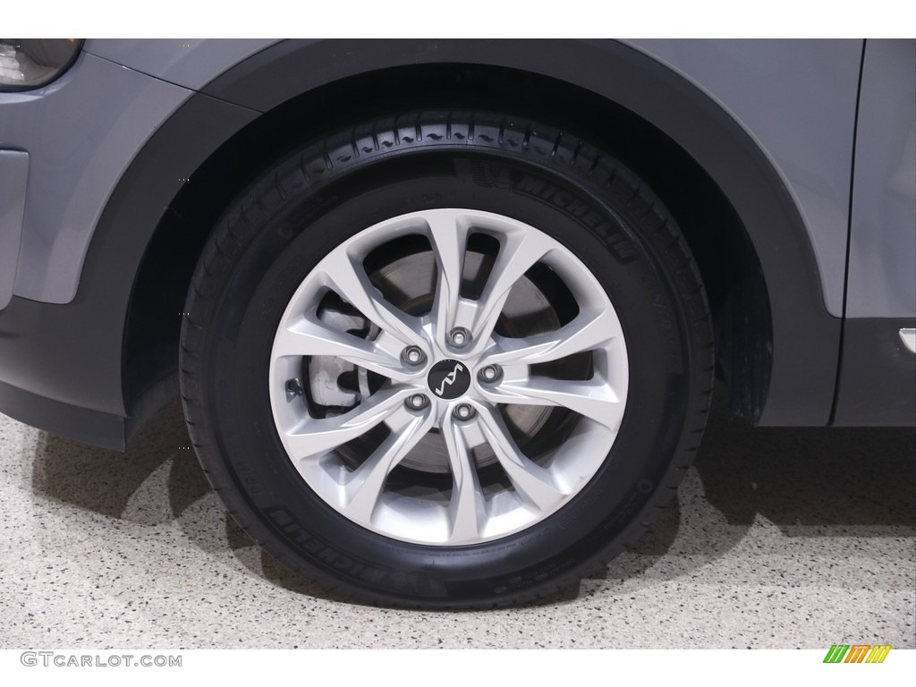 2022 Telluride LX AWD - Everlasting Silver / Black photo #22