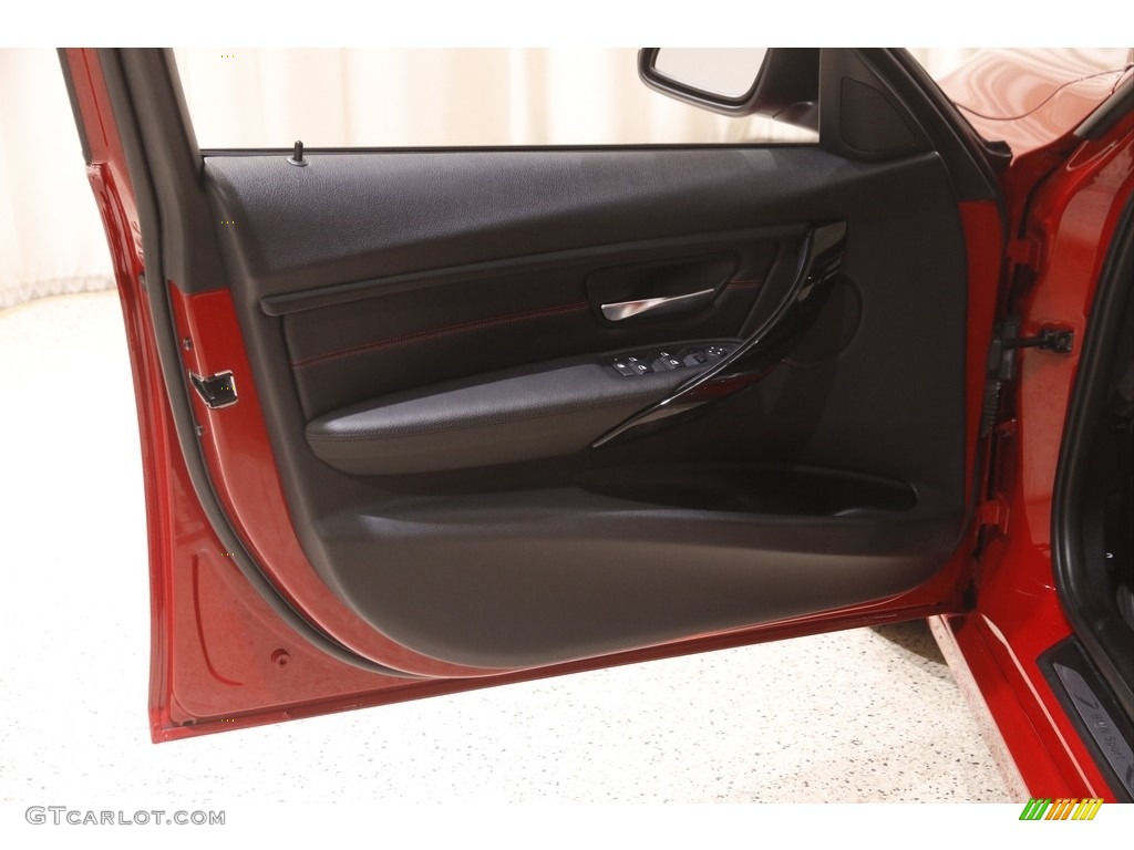 2014 3 Series 328i xDrive Sedan - Melbourne Red Metallic / Black photo #4