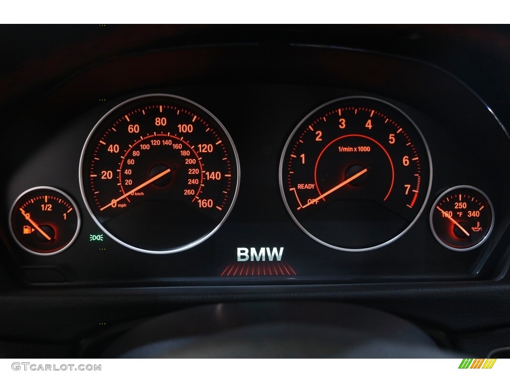 2014 BMW 3 Series 328i xDrive Sedan Gauges Photo #144925569