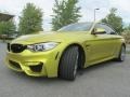 Austin Yellow Metallic 2016 BMW M4 Convertible Exterior