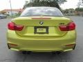 2016 Austin Yellow Metallic BMW M4 Convertible  photo #9