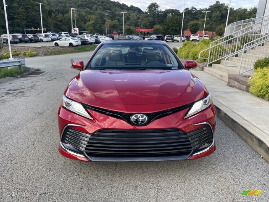2023 Camry XLE AWD - Supersonic Red / Ash photo #6