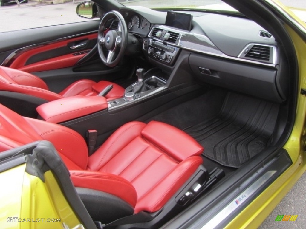 2016 BMW M4 Convertible Front Seat Photos